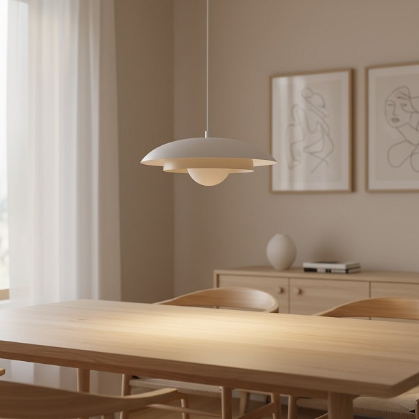Lampa wisząca SKIN 1 WH MOKKA - Emibig