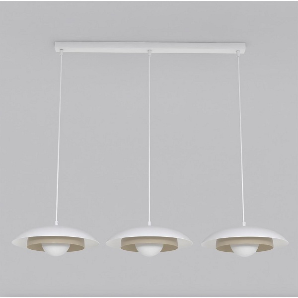 Lampa wisząca SKIN 3 WH MOKKA - Emibig