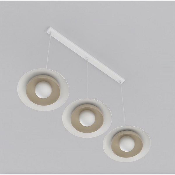 Lampa wisząca SKIN 3 WH MOKKA - Emibig