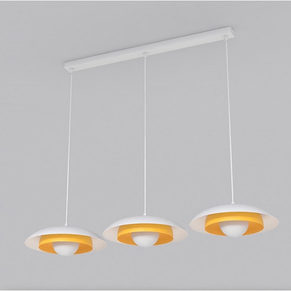 Lampa wisząca SKIN 3 WH ORANGE - Emibig