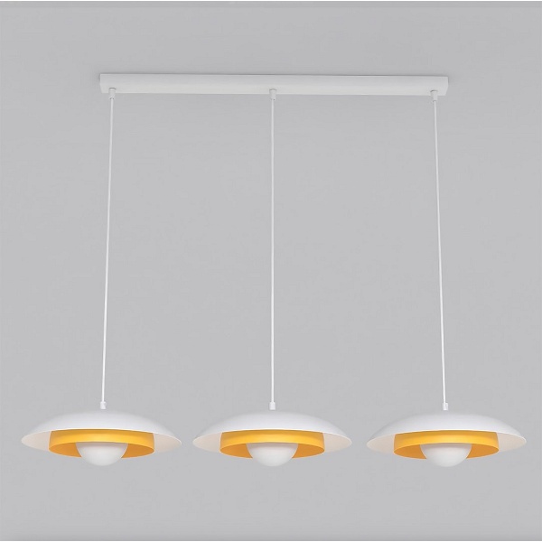 Lampa wisząca SKIN 3 WH ORANGE - Emibig