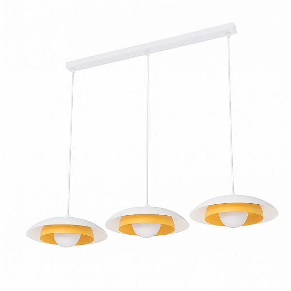 Lampa wisząca SKIN 3 WH ORANGE - Emibig