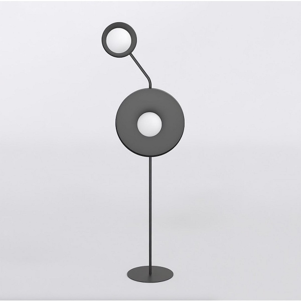 Lampa podłogowa KISS LP2 BLACK - Emibig