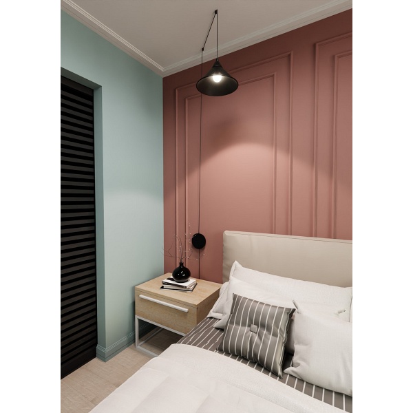 Lampa wisząca ABRAMO 1 BLACK