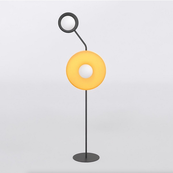 Lampa podłogowa KISS LP2 BL ORANGE - Emibig