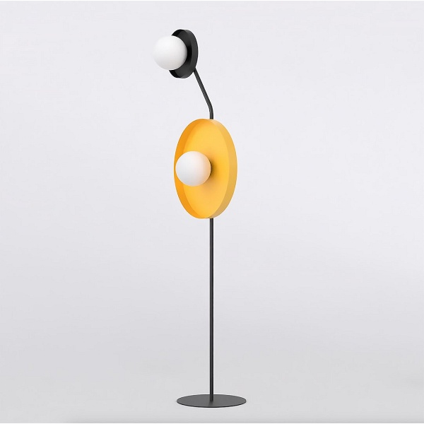 Lampa podłogowa KISS LP2 BL ORANGE - Emibig