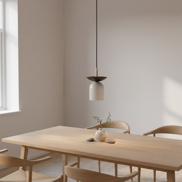 Lampa wisząca EGO 1 BL GRAY - Emibig