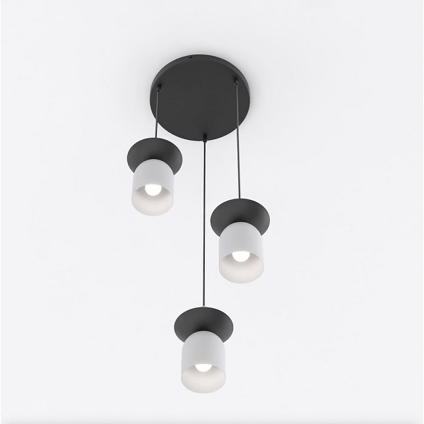 Lampa wisząca EGO 3 PREM BL GRAY - Emibig