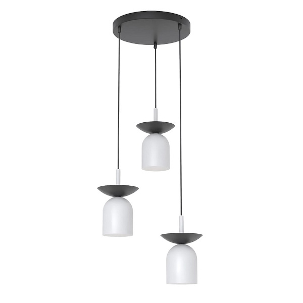 Lampa wisząca EGO 3 PREM BL GRAY - Emibig