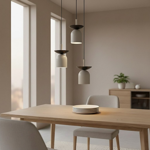 Lampa wisząca EGO 3 PREM BL GRAY - Emibig