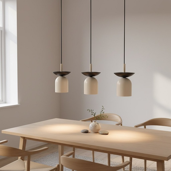 Lampa wisząca EGO 3 BL MOKKA - Emibig