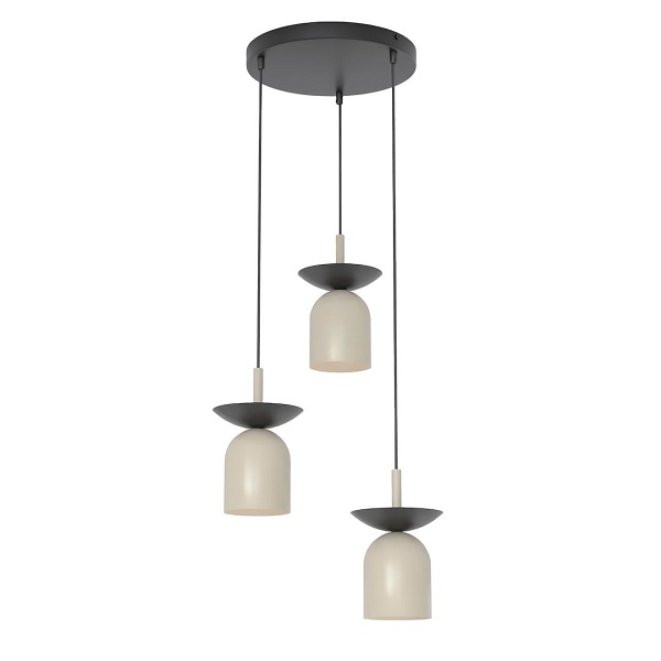 Lampa wisząca EGO 3 PREM BL MOKKA - Emibig