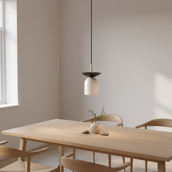 Lampa wisząca EGO 1 BL WHITE - Emibig