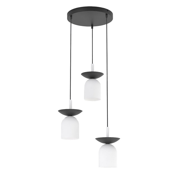 Lampa wisząca EGO 3 PREM BL WHITE - Emibig