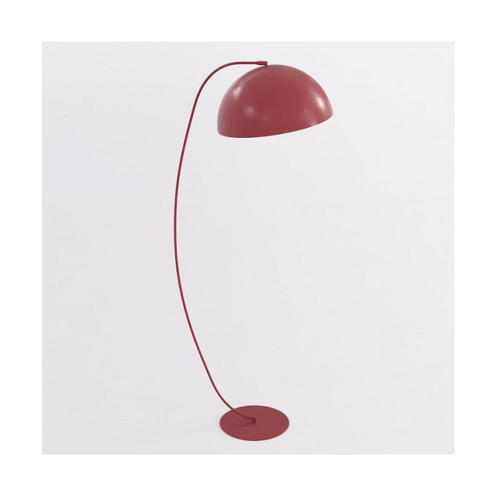 Lampa podłogowa ARCOS LP1 BURGUNDY - Emibig