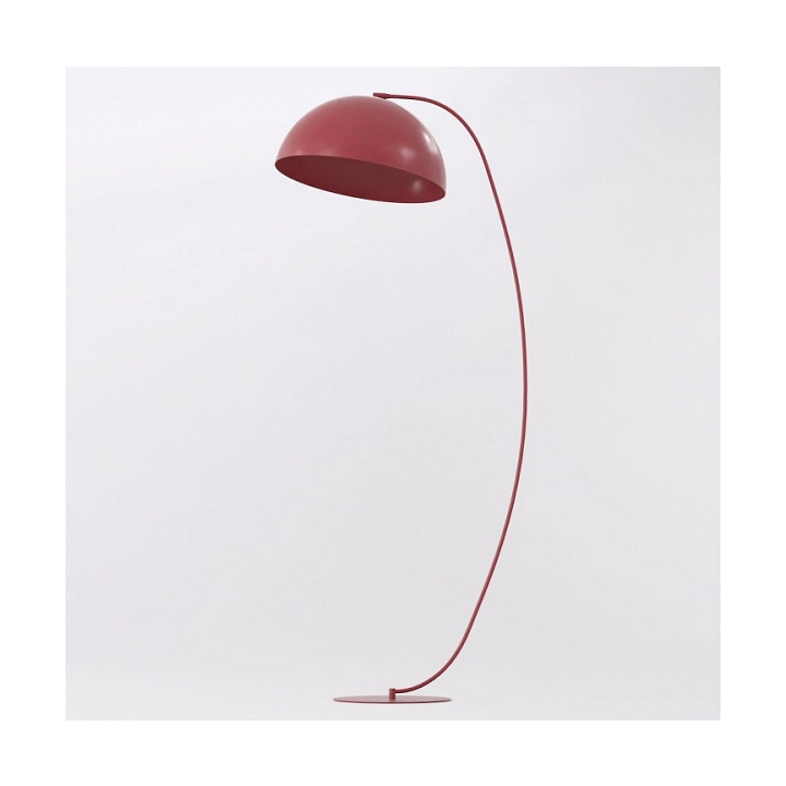Lampa podłogowa ARCOS LP1 BURGUNDY - Emibig