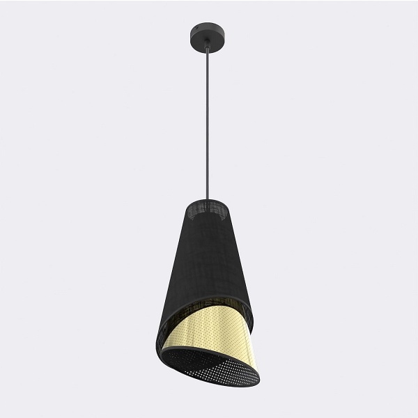 Lampa wisząca MODA 1 BL GOLD - Emibig