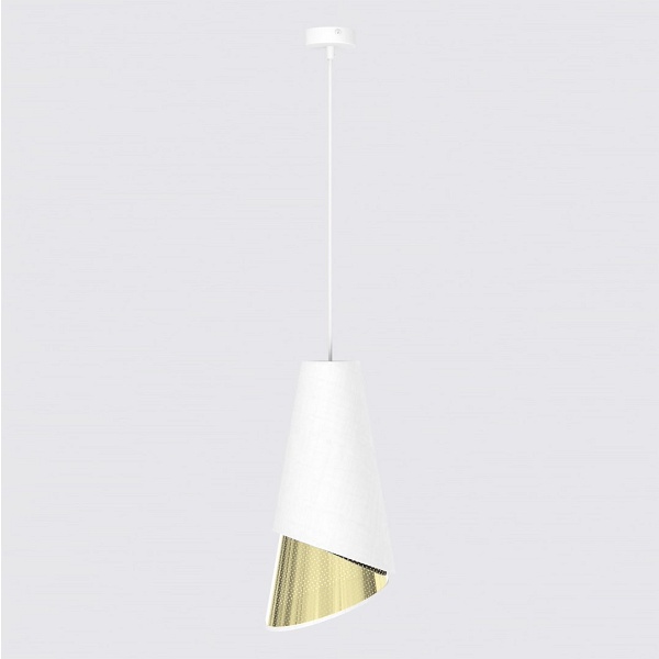 Lampa wisząca MODA 1 WH GOLD - Emibig