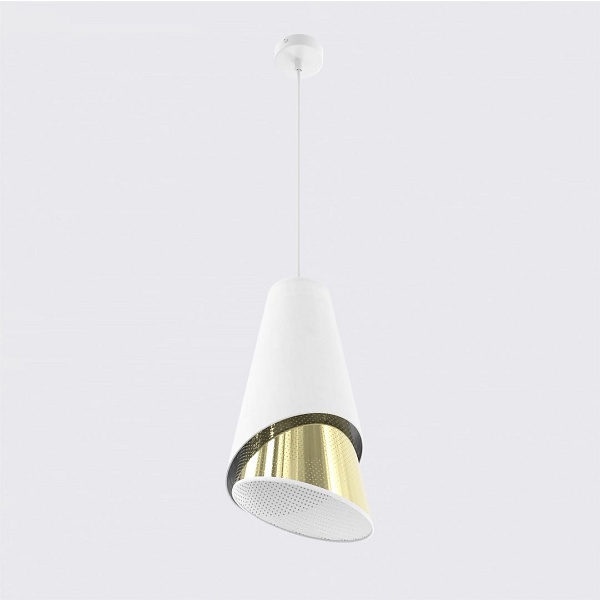 Lampa wisząca MODA 1 WH GOLD - Emibig