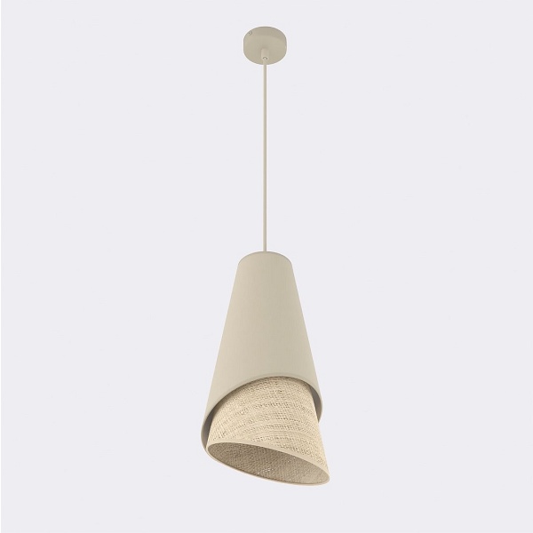 Lampa wisząca MODA 1 MO RATTAN - Emibig