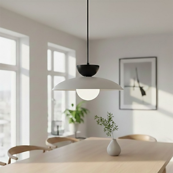 Lampa wisząca MULAN 1 GRAY/BL - Emibig