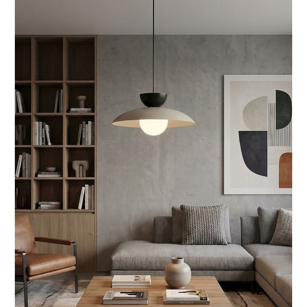 Lampa wisząca MULAN 1 MOKKA BL - Emibig