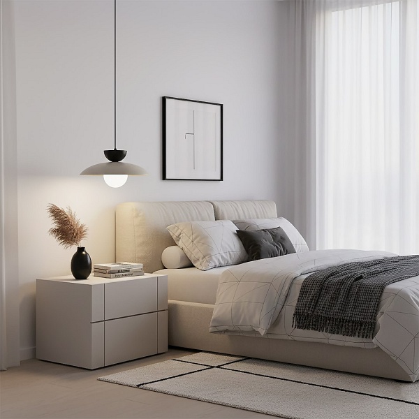 Lampa wisząca MULAN 1 MOKKA BL - Emibig