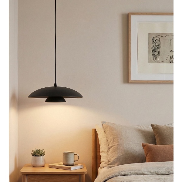 Lampa wisząca BABEL 1 BLACK - Emibig