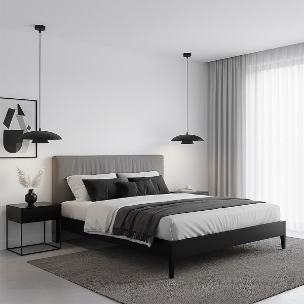 Lampa wisząca BABEL 1 BLACK - Emibig