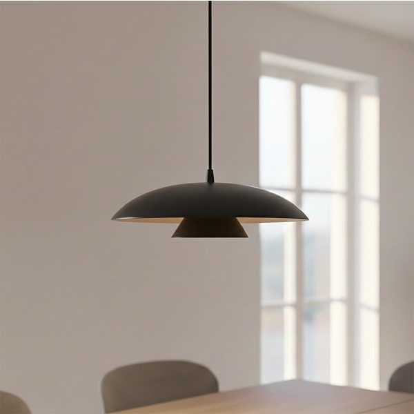 Lampa wisząca BABEL 1 BLACK - Emibig