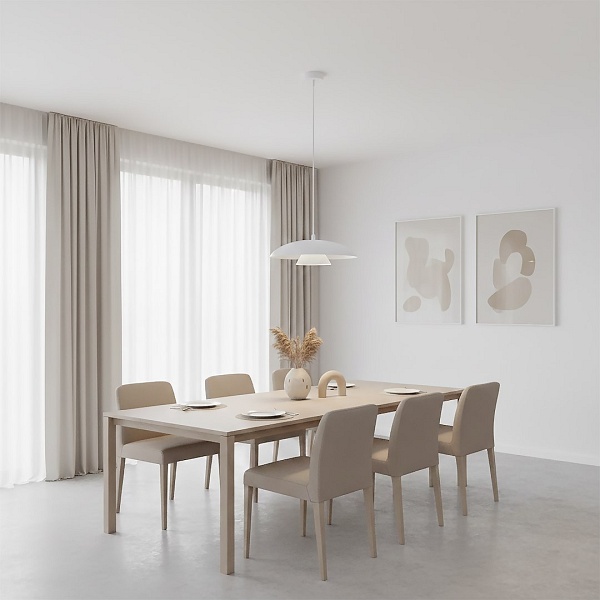 Lampa wisząca BABEL 1 WHITE - Emibig