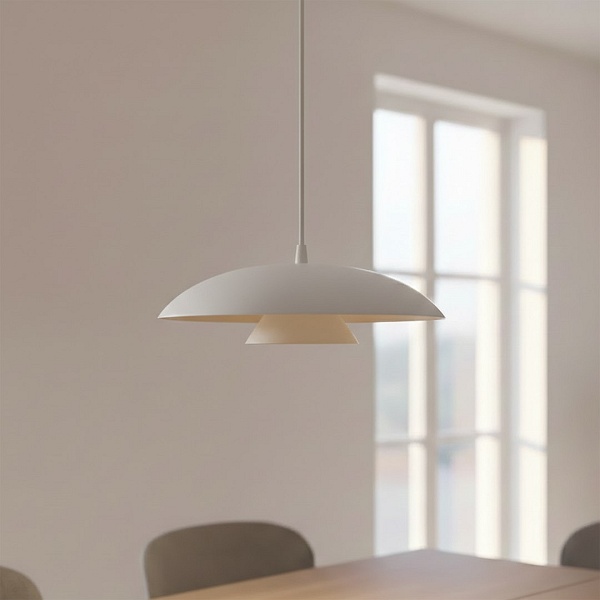 Lampa wisząca BABEL 1 WHITE - Emibig