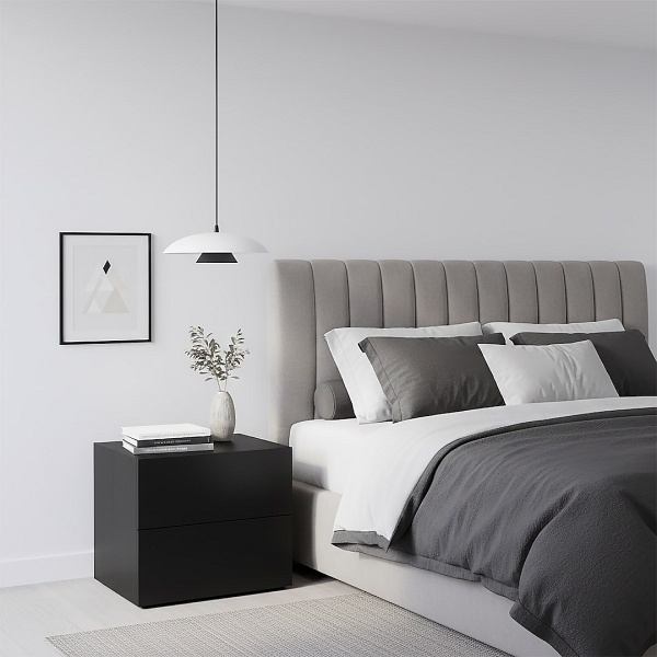 Lampa wisząca BABEL 1 WHITE BL - Emibig