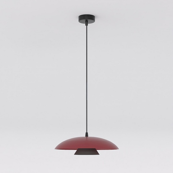 Lampa wisząca BABEL 1 BURGUNDY BL - Emibig