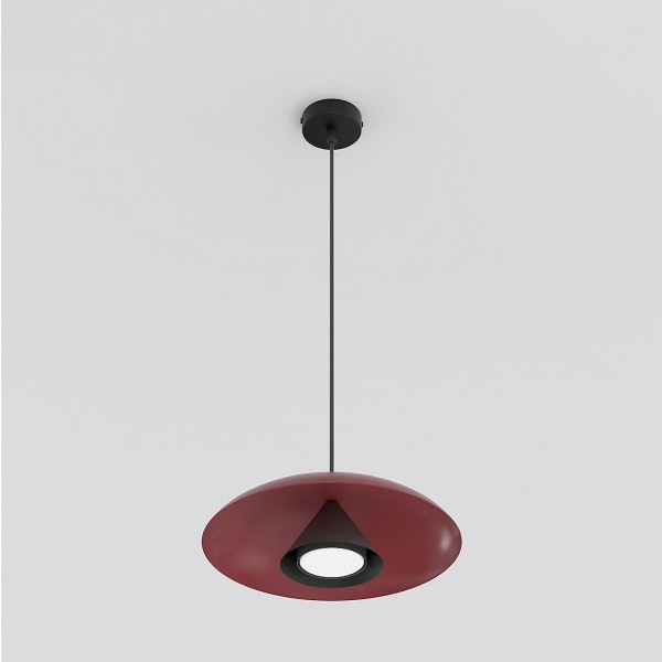 Lampa wisząca BABEL 1 BURGUNDY BL - Emibig