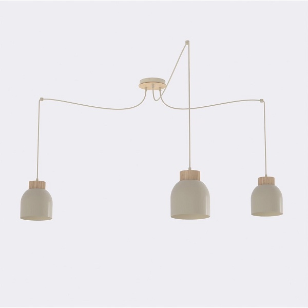 Lampa wisząca KRU 3 MOKKA - Emibig