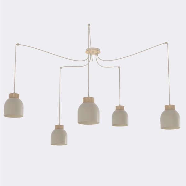 Lampa wisząca KRU 5 MOKKA - Emibig