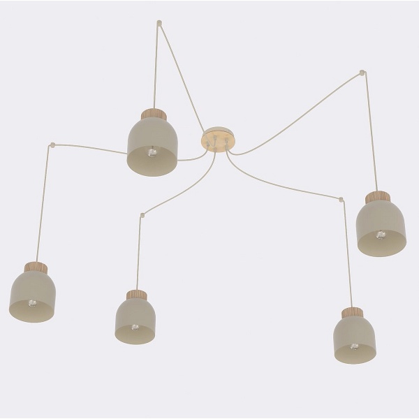 Lampa wisząca KRU 5 MOKKA - Emibig