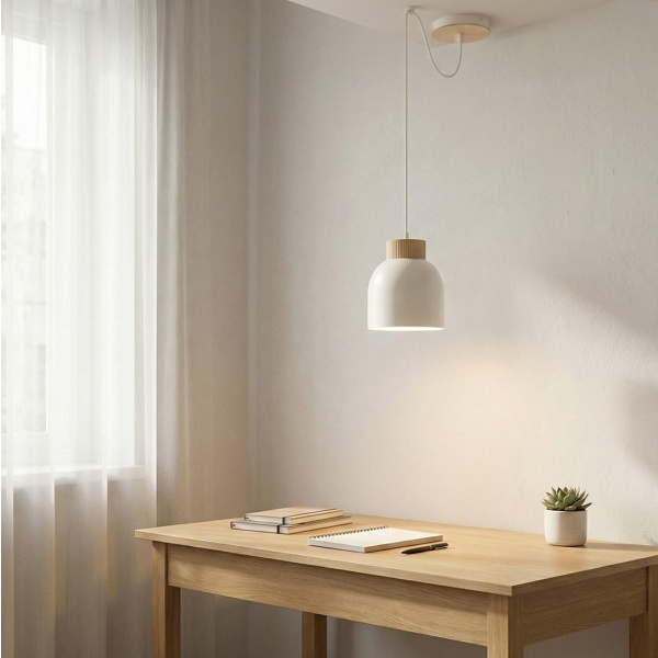 Lampa wisząca KRU 1 WHITE - Emibig