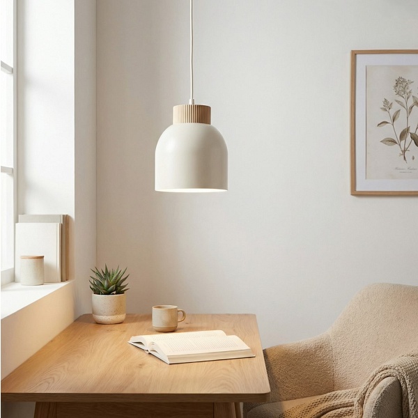 Lampa wisząca KRU 1 WHITE - Emibig