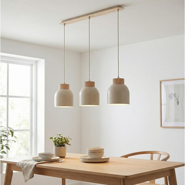 Lampa wisząca VIGO 3 MOKKA - Emibig