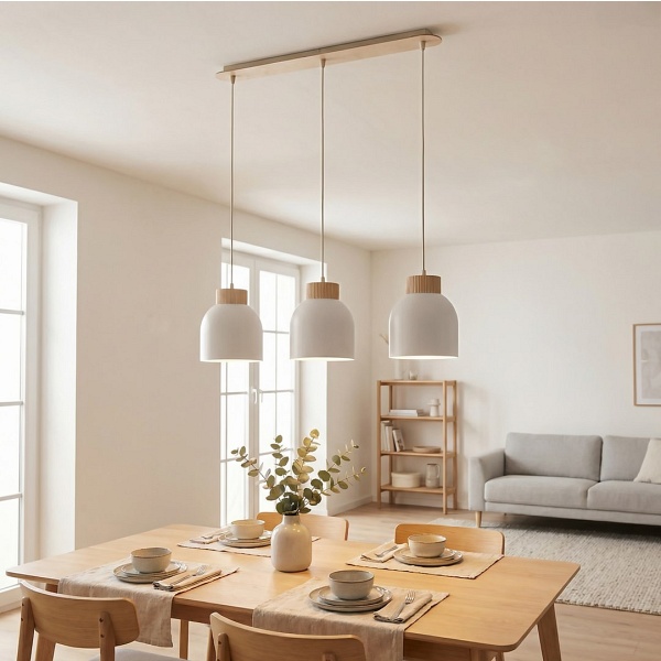 Lampa wisząca VIGO 3 WHITE - Emibig