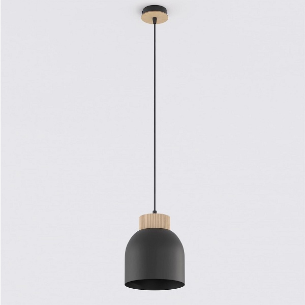 Lampa wisząca VIGO 1 BLACK - Emibig
