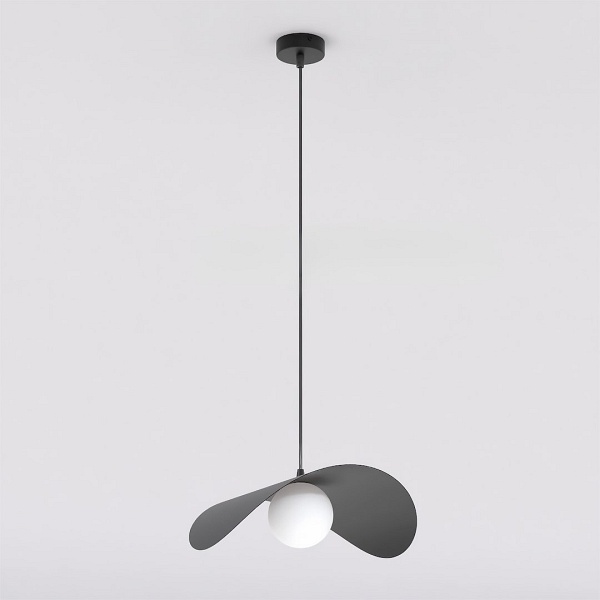 Lampa wisząca RITUAL 1L BLACK - Emibig