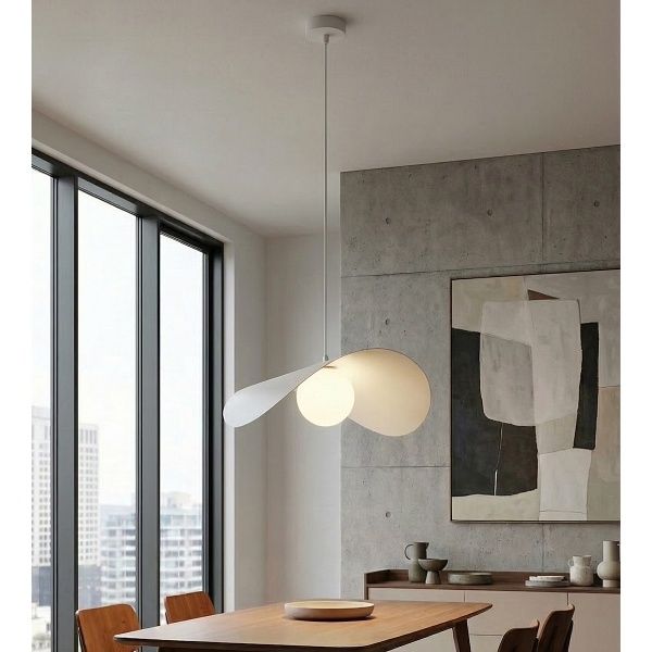 Lampa wisząca RITUAL 1L WHITE - Emibig