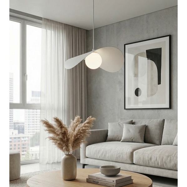 Lampa wisząca RITUAL 1L WHITE - Emibig