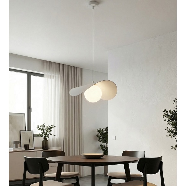 Lampa wisząca RITUAL 1M WHITE - Emibig