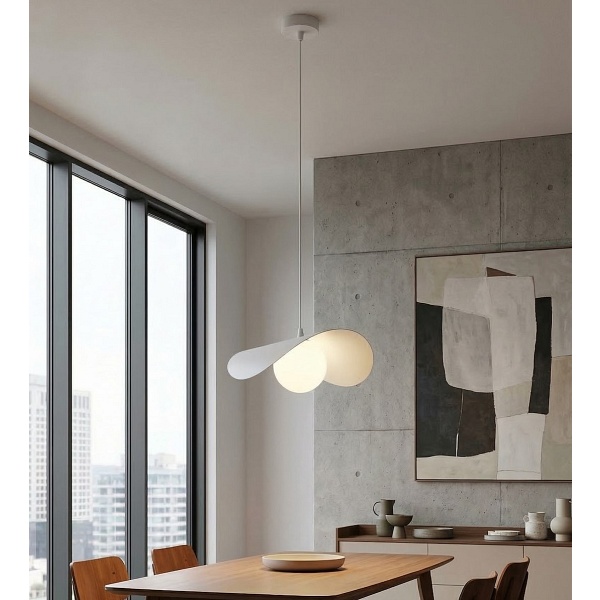 Lampa wisząca RITUAL 1M WHITE - Emibig