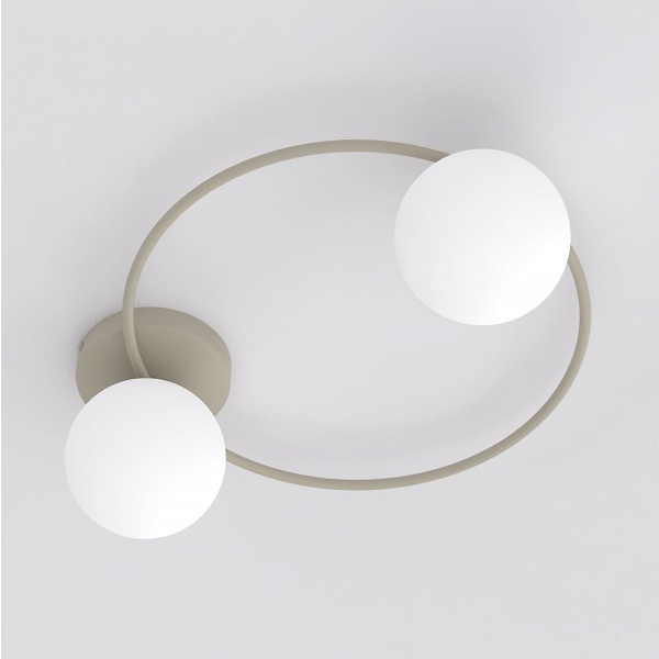 Lampa sufitowa SOPRA 2 MOKKA OPAL - Emibig