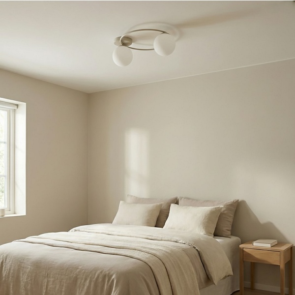 Lampa sufitowa SOPRA 2 MOKKA OPAL - Emibig